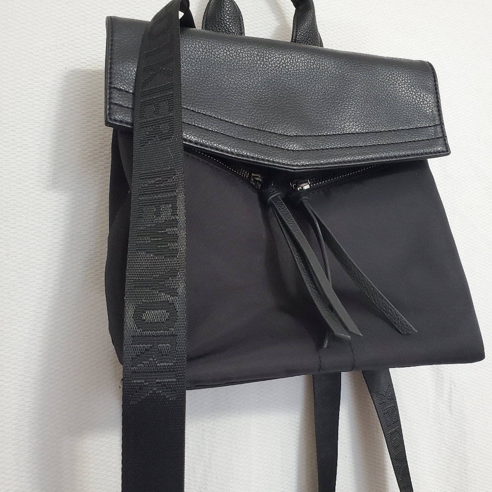 Botkier Trigger Mini Black Nylon Backpack - image 1